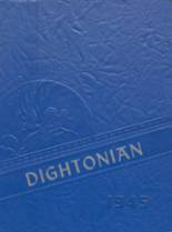 Dighton High School 1945 yearbook cover photo