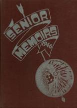 Port Jervis High School 1946 yearbook cover photo