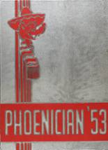 Phoenix Union High School 1953 yearbook cover photo