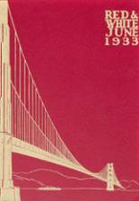 1933 Lowell High School Yearbook from San francisco, California cover image