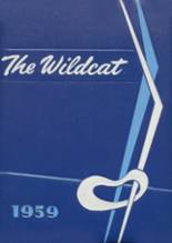 Checotah High School 1959 yearbook cover photo