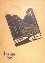 Troy High School 1959 yearbook cover photo