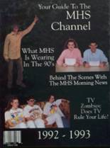 1993 Monrovia High School Yearbook from Monrovia, Indiana cover image