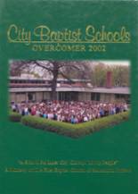 2002 City Baptist High School Yearbook from Hammond, Indiana cover image