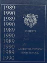 Alcester-Hudson High School 1990 yearbook cover photo