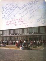 James Madison High School 1961 yearbook cover photo