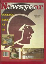 Grundy Center High School 1983 yearbook cover photo