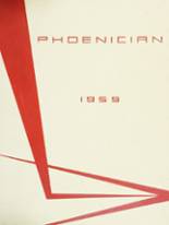 Phoenix Union High School 1959 yearbook cover photo