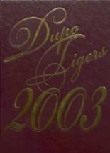 Dupo Community High School 2003 yearbook cover photo