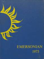 Emerson High School 1973 yearbook cover photo