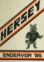 Hersey High School 1985 yearbook cover photo