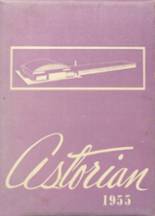 Astoria High School 1955 yearbook cover photo