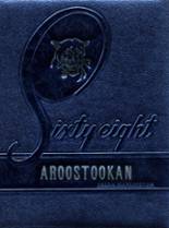 1968 Aroostook Central Institute High School Yearbook from Mars hill, Maine cover image