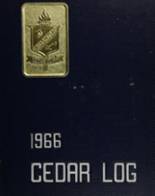 Cedar Cliff High School 1966 yearbook cover photo