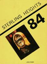Sterling Heights High School 1984 yearbook cover photo