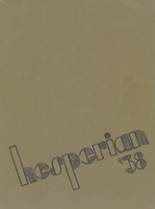 Oregon City High School 1938 yearbook cover photo