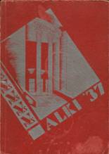 Vancouver High School 1937 yearbook cover photo
