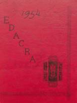 Arcade Central High School 1954 yearbook cover photo
