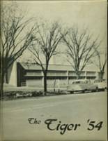 Grant County Rural High School 1954 yearbook cover photo