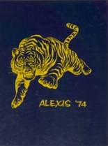 Alexis I. DuPont High School 1974 yearbook cover photo