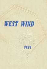 West Geauga High School 1959 yearbook cover photo