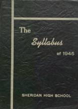 1945 Sheridan High School Yearbook from Sheridan, Indiana cover image