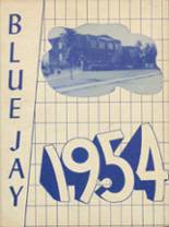 Three Lakes High School 1954 yearbook cover photo