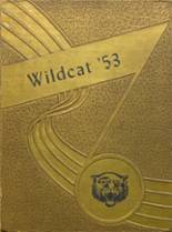 Madill High School 1953 yearbook cover photo