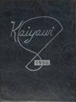 Washougal High School 1955 yearbook cover photo