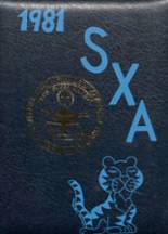 St. Xavier Academy 1981 yearbook cover photo
