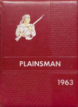 1963 Plains High School Yearbook from Plains, Kansas cover image