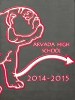 Arvada High School 2015 yearbook cover photo