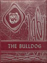 Buda High School 1961 yearbook cover photo