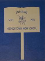 Georgetown High School 1978 yearbook cover photo