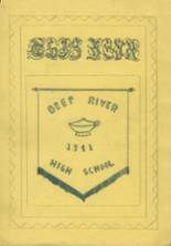 Deep River High School 1941 yearbook cover photo