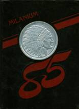 1985 Milan High School Yearbook from Milan, Michigan cover image