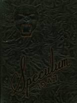 East Aurora High School 1947 yearbook cover photo