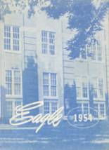 Darien High School 1954 yearbook cover photo