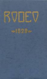 Coopersville High School 1929 yearbook cover photo