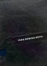 Deming High School 1966 yearbook cover photo