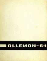 Alleman High School 1964 yearbook cover photo