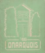 Onarga High School 1946 yearbook cover photo