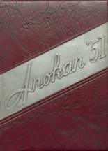 Anoka High School 1951 yearbook cover photo