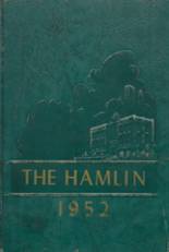 Hamlin High School 1952 yearbook cover photo