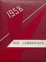 Richwood High School 1958 yearbook cover photo