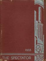 Greater Johnstown High School 1935 yearbook cover photo