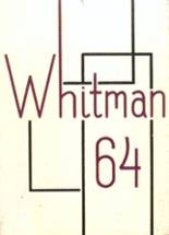 Whitman High School 1964 yearbook cover photo