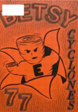 Elizabethton High School 1977 yearbook cover photo