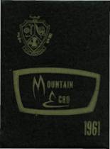 Blue Mountain High School 1961 yearbook cover photo