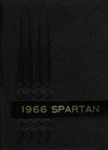 Sparta High School 1966 yearbook cover photo